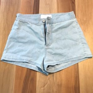 Garage, light wash,  jean shorts